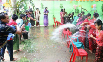 পাহাড়ে নতুন বছরকে বরণ উৎসবে শান্তির বারতা