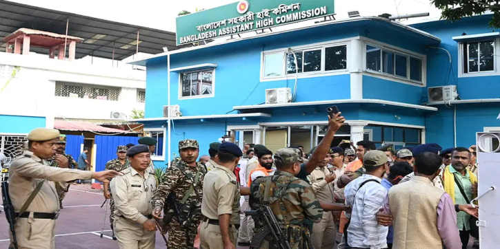 আগরতলায় বাংলাদেশ মিশনে হামলা, ঢাকার কড়া প্রতিবাদ, ভারতের দুঃখপ্রকাশ